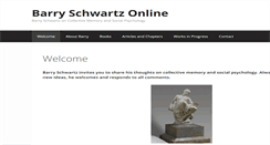 Desktop Screenshot of barryschwartzonline.com